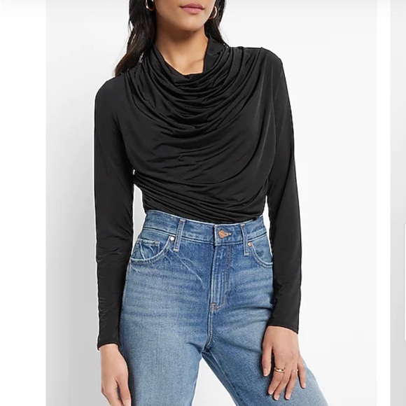 Express Top NWT - Size L - Black - Picture 1 of 1